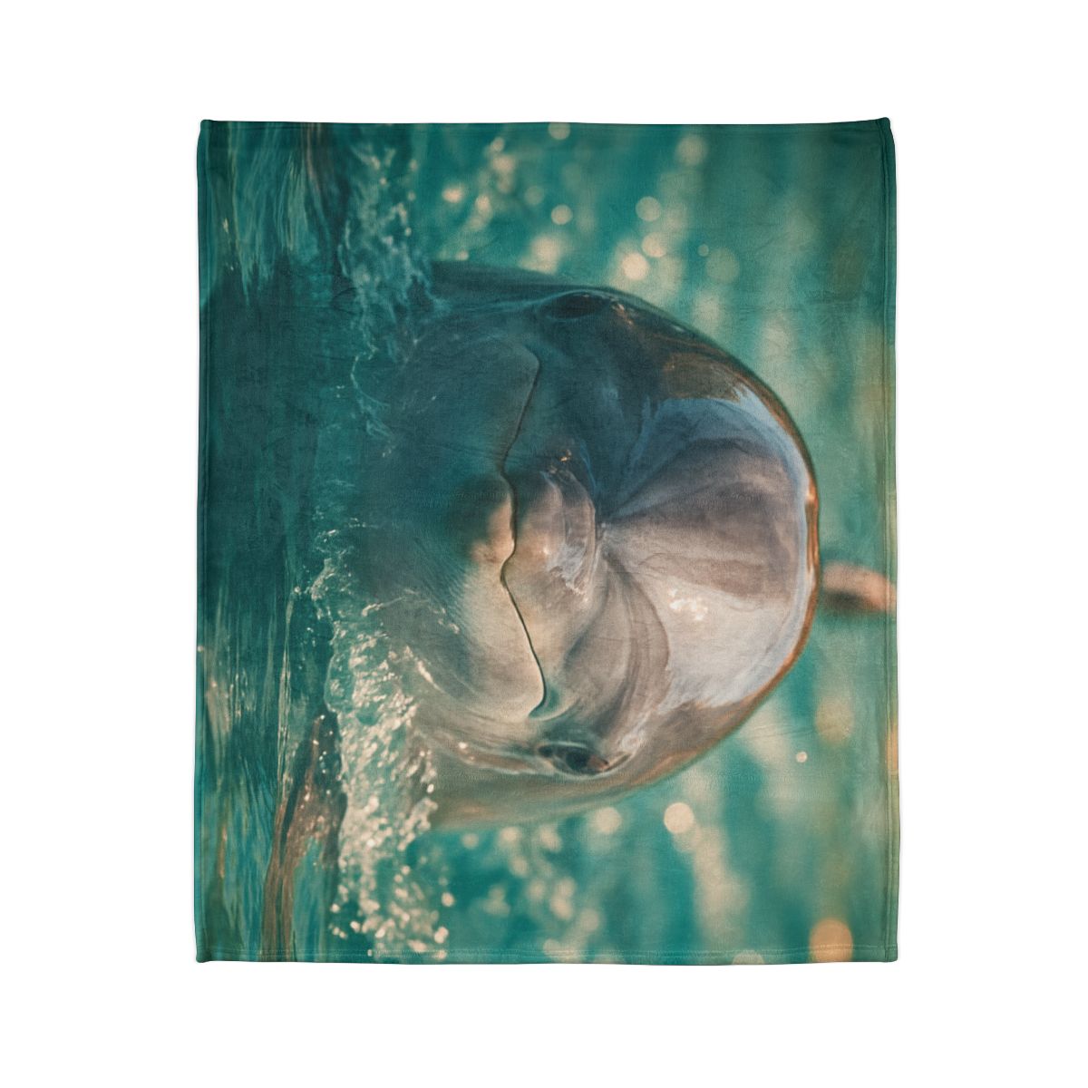 Coral Realm Dolphin trendy patterned blankets