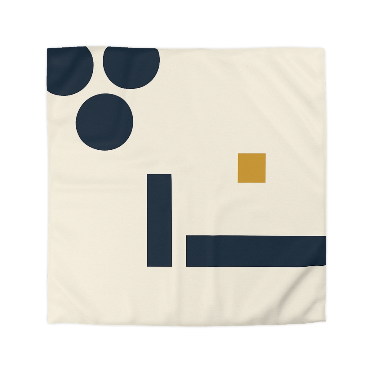 Quiet Triad And Offset Bars unique patterned duvets