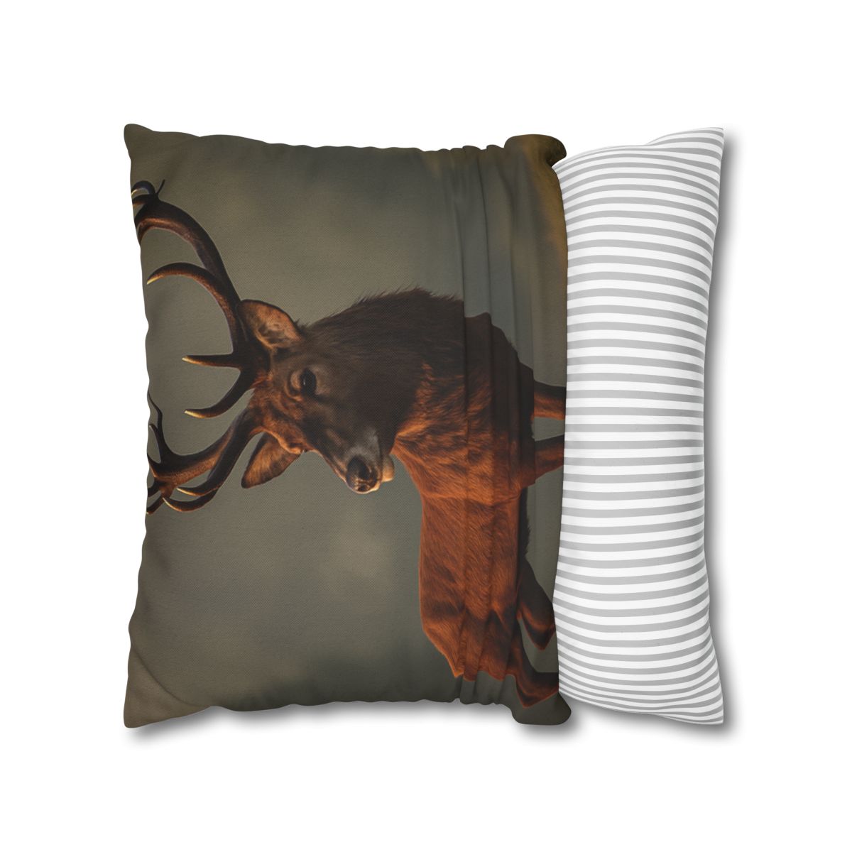 Red Deer Dawn Majesty designer print pillow cases
