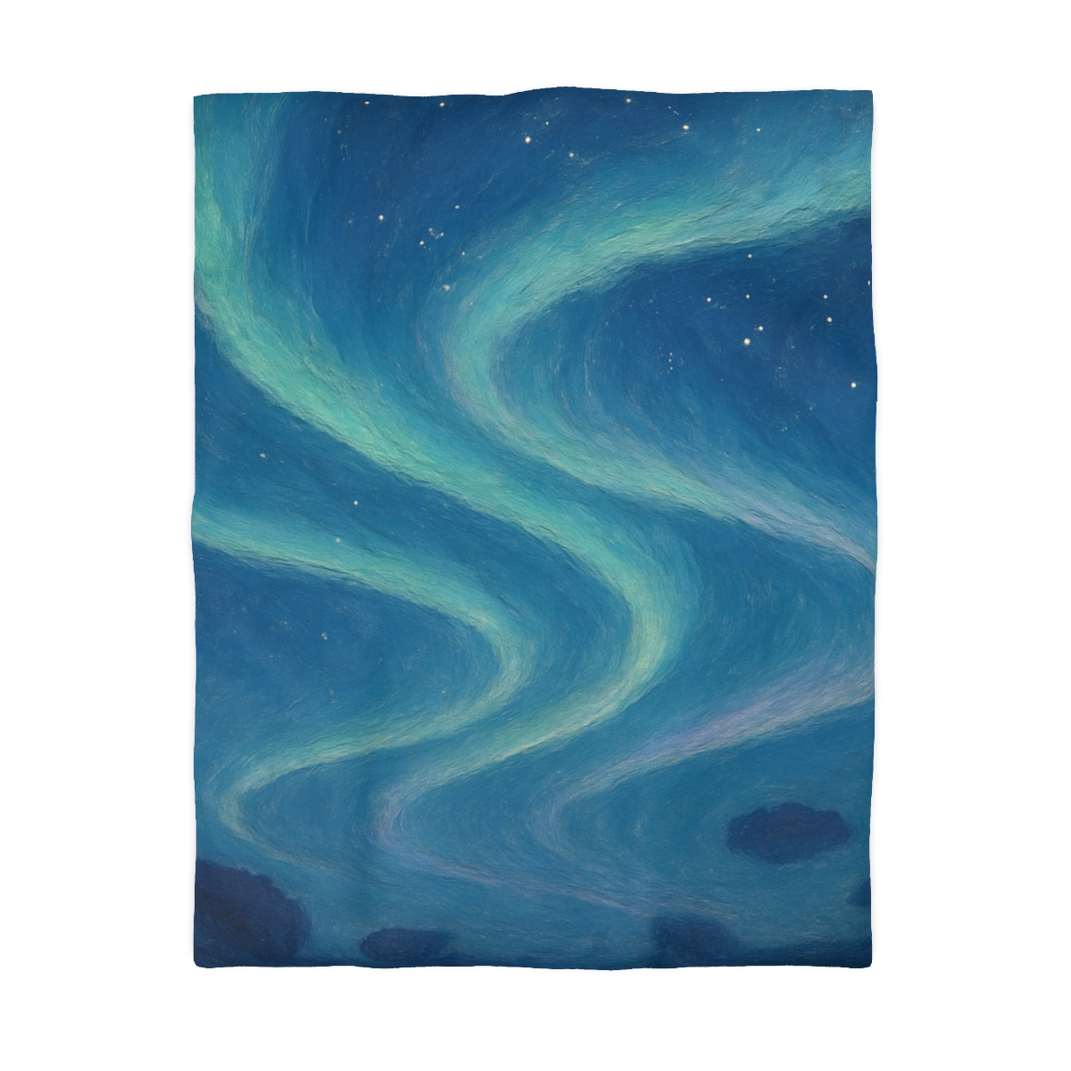 Aurora Halo Drift stylish duvet covers