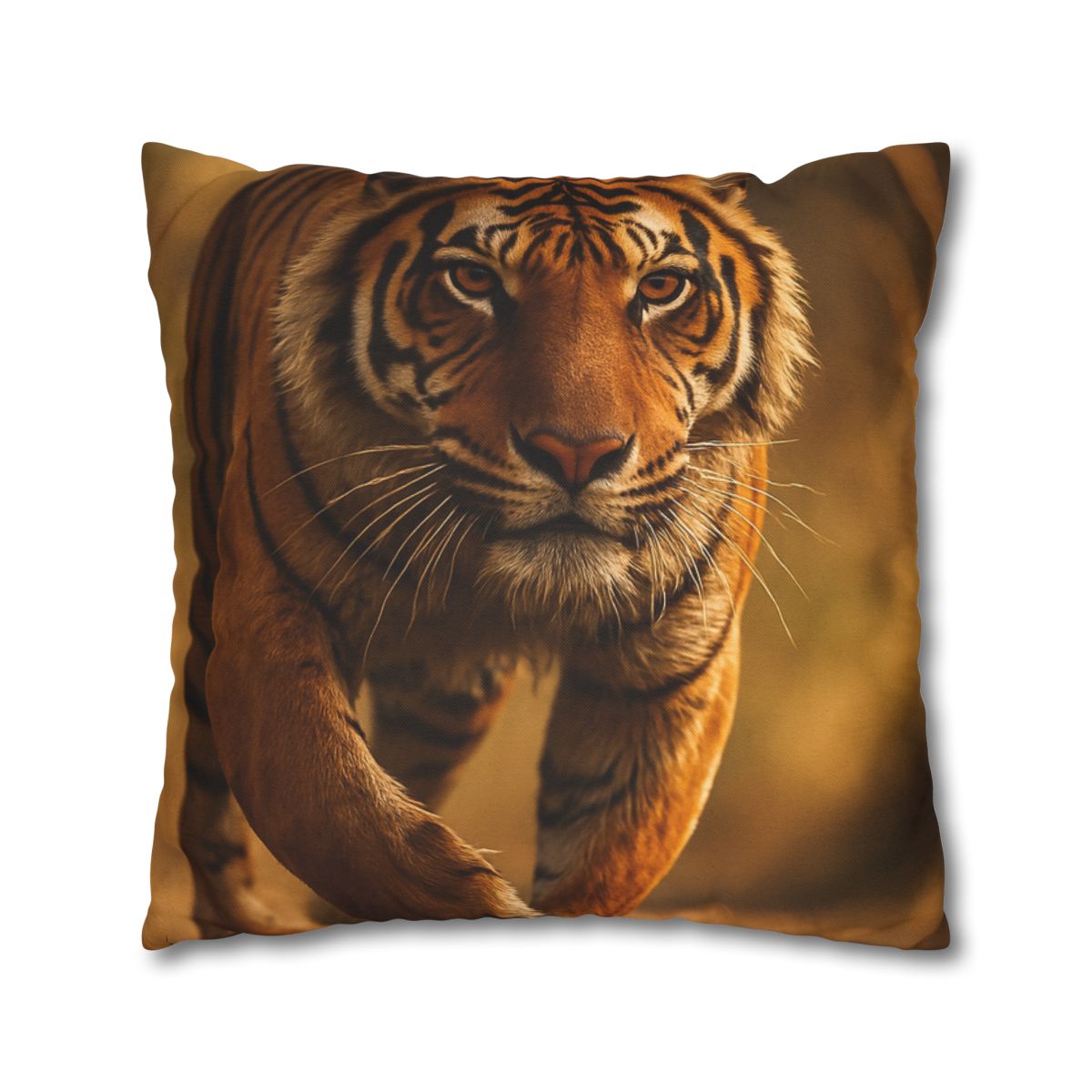 Crimson Stride Tiger custom pillow cases