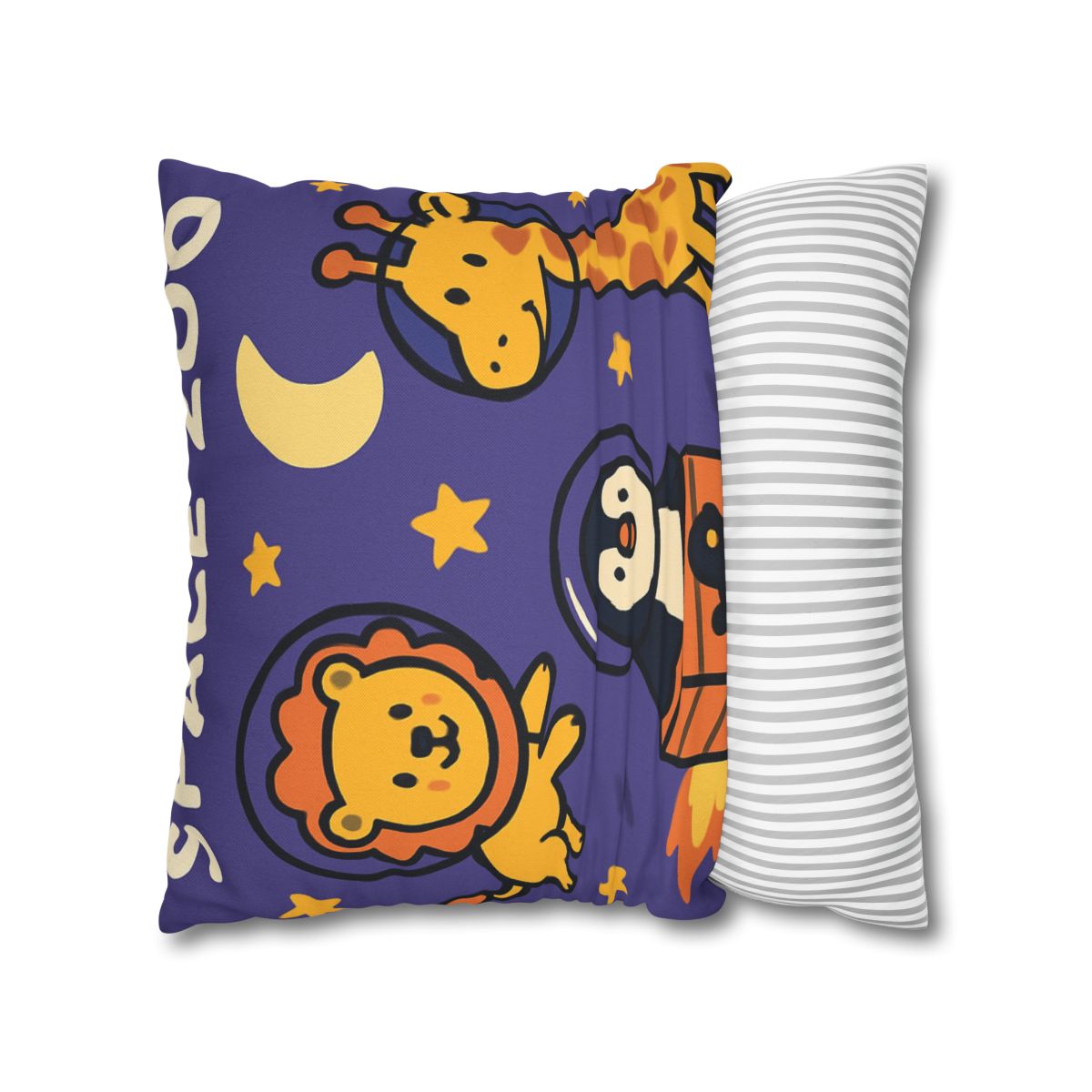 Starry Space Zoo custom pillow cases