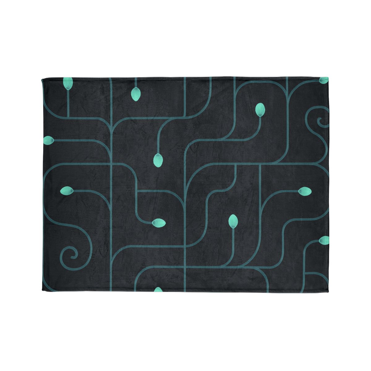 Vine Circuit Lattice custom blankets
