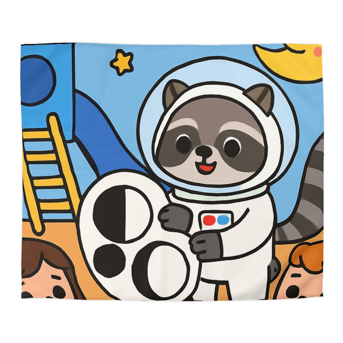 Moon Phase Playground Parade soft comforter duvets