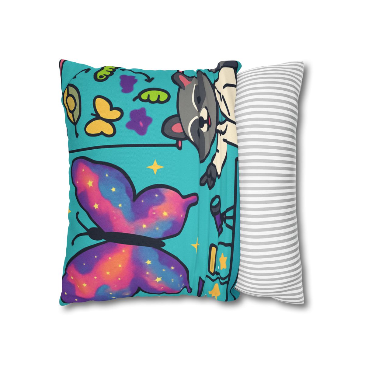 Nebula Garden Butterflies Lab custom pillow cases