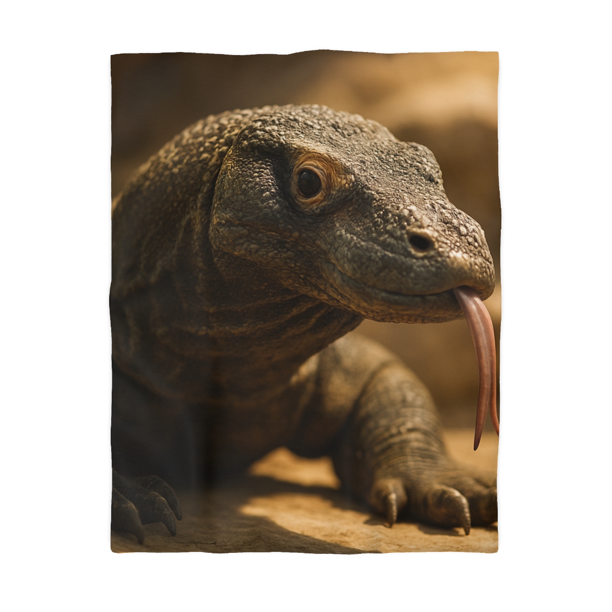 Ancient Sentinel Komodo Dragon custom duvets