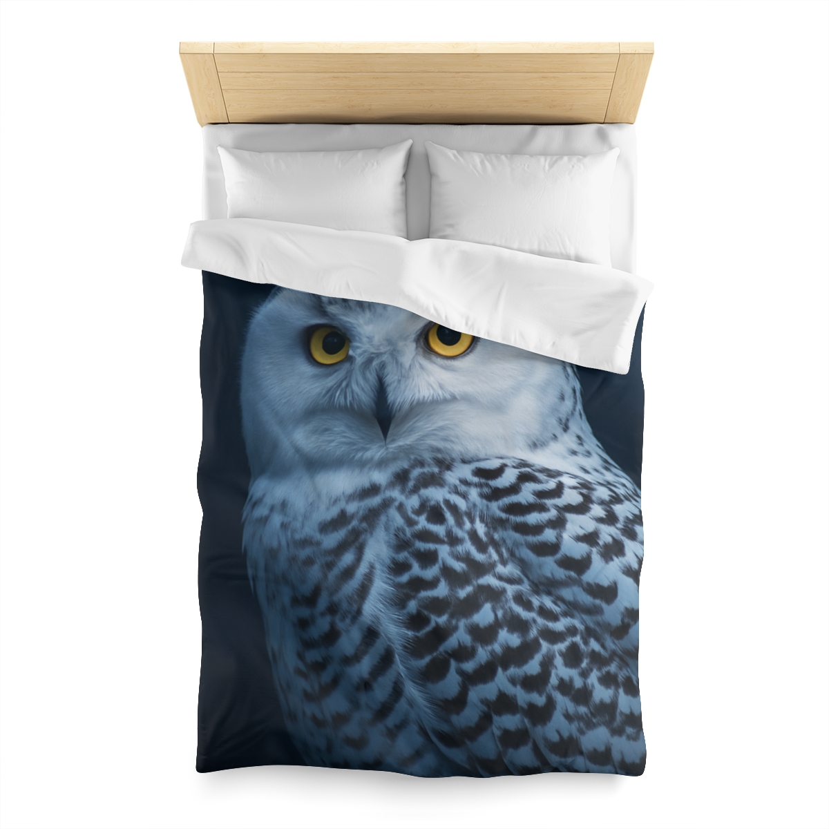 Midnight Watch Snowy Owl unique patterned duvets