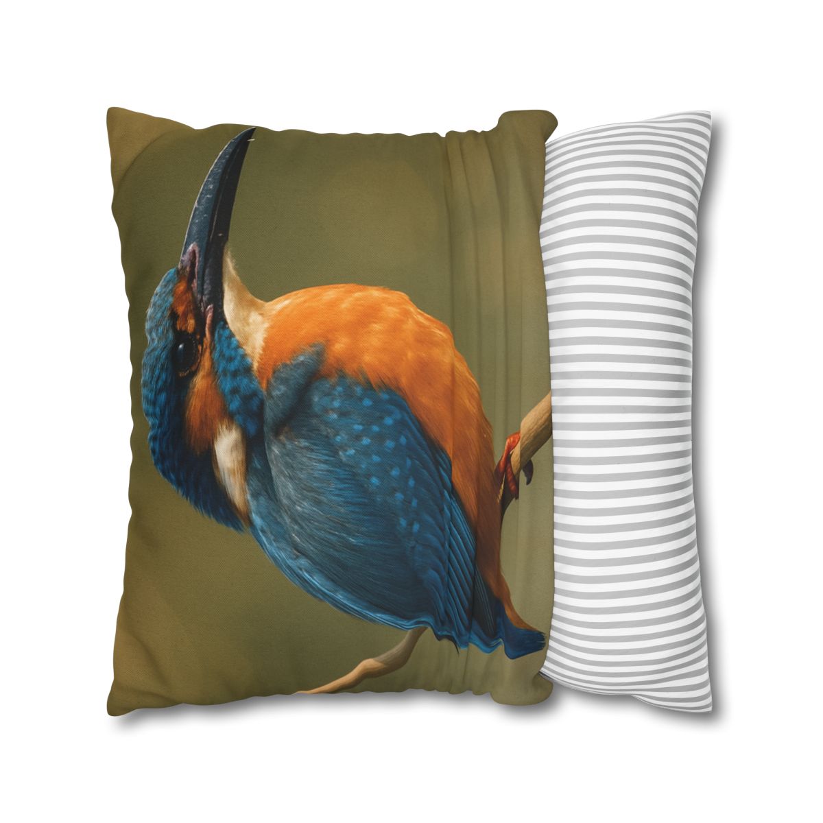 Dawn Drift Kingfisher personalized pillow covers