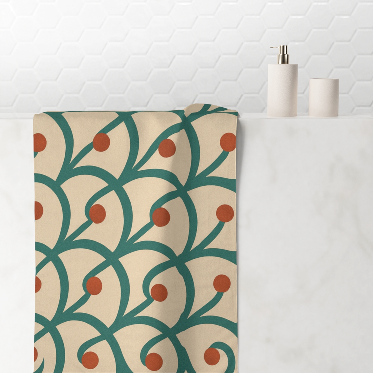 Vine Lattice Rhythm decorative home towelscustom towels