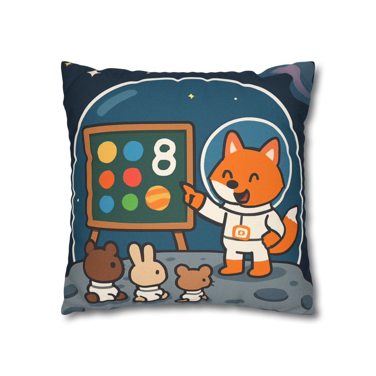 Comet Classroom With Astro Fox comfortable bedding pillow covers