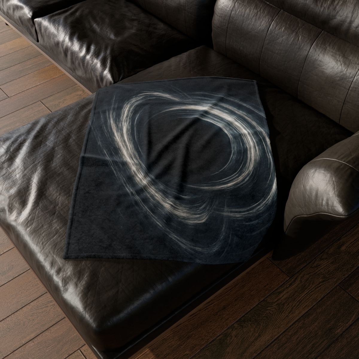 Gravity Well Vortex personalized cozy blankets
