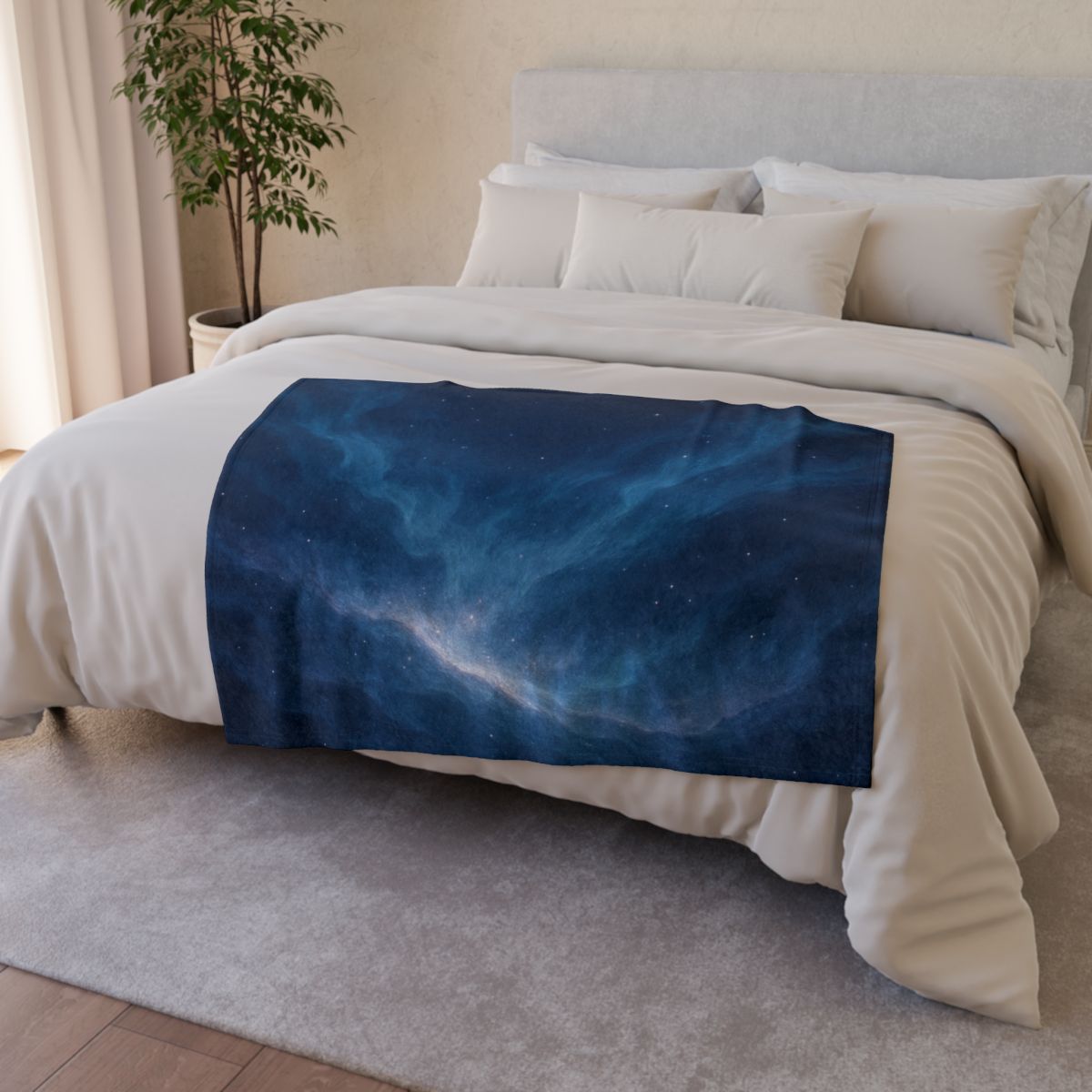 Nebula Tide Horizon personalized cozy blankets