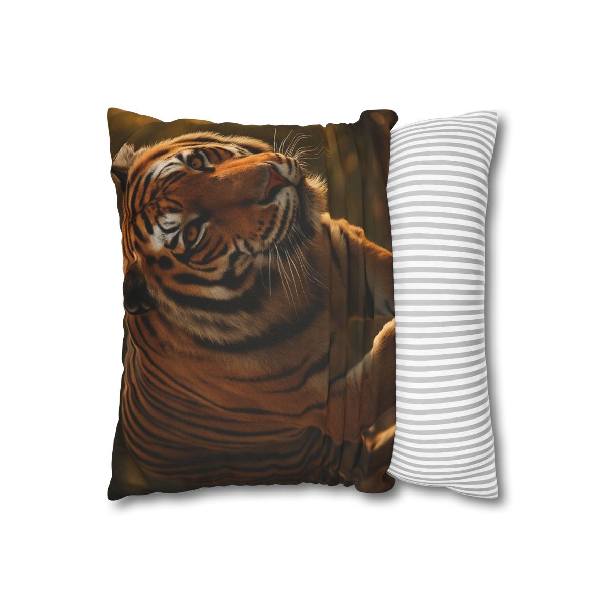 Forest Stalker Bengal Tiger soft cotton pillow cases