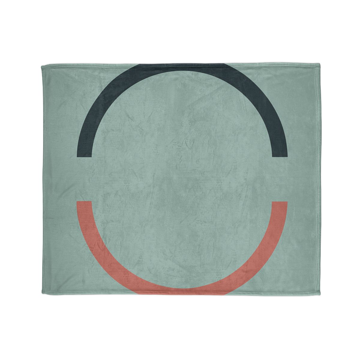 Partial Arc Duo soft fleece blankets