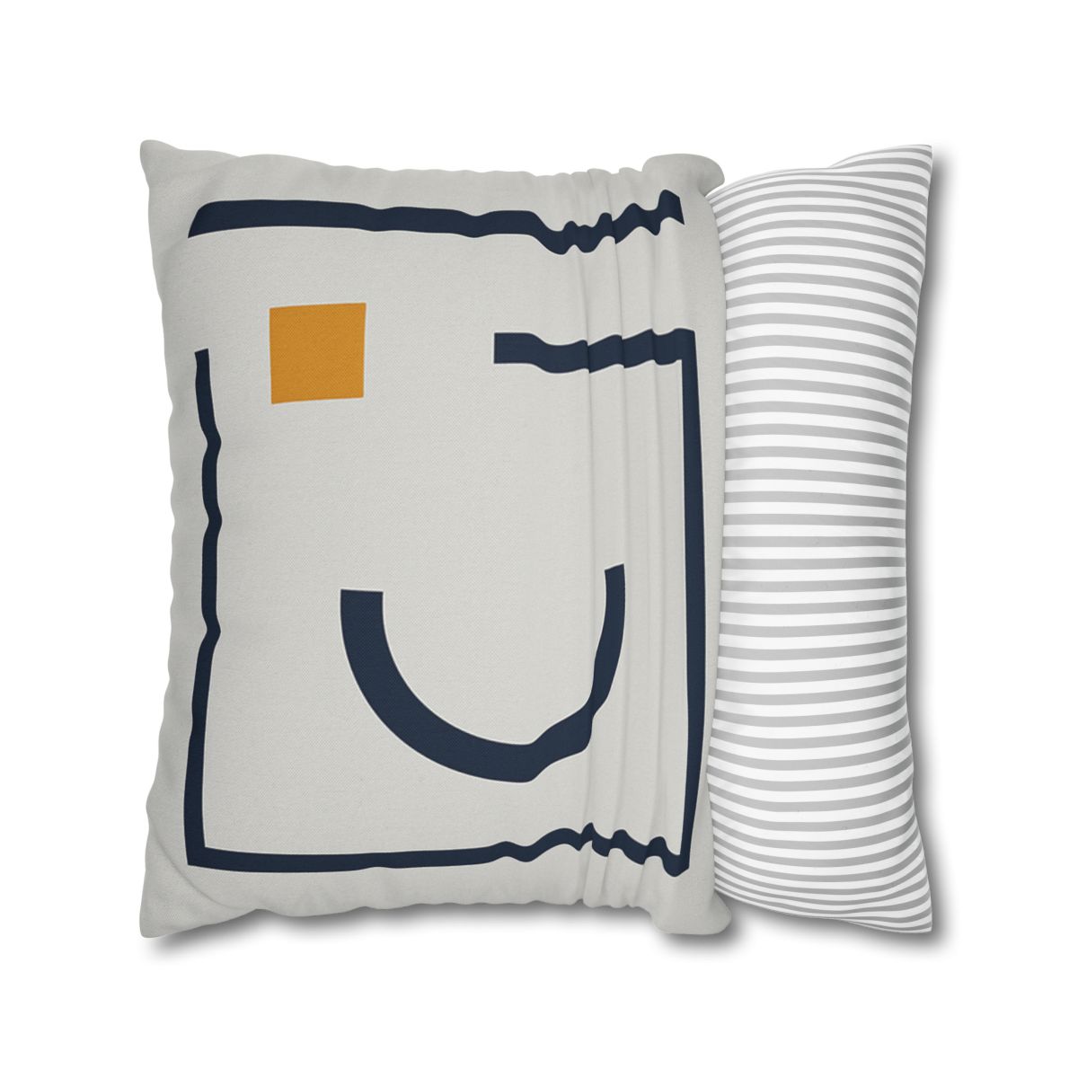 Broken Frame With Floating Arc trendy patterned pillow cases