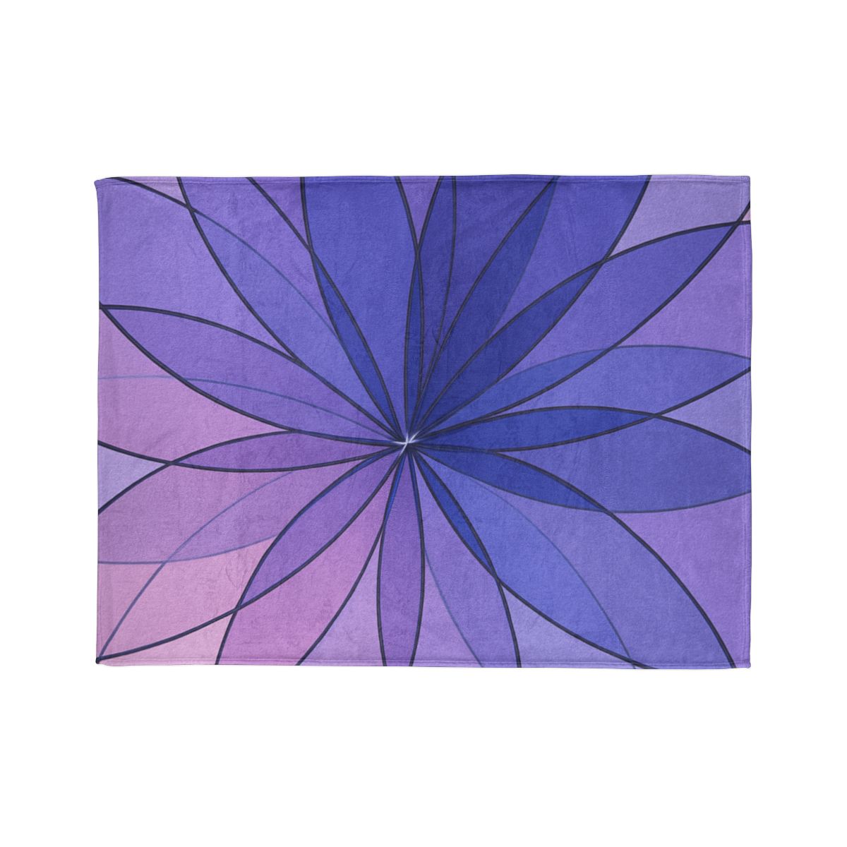 Petal Prism Overlay custom blankets