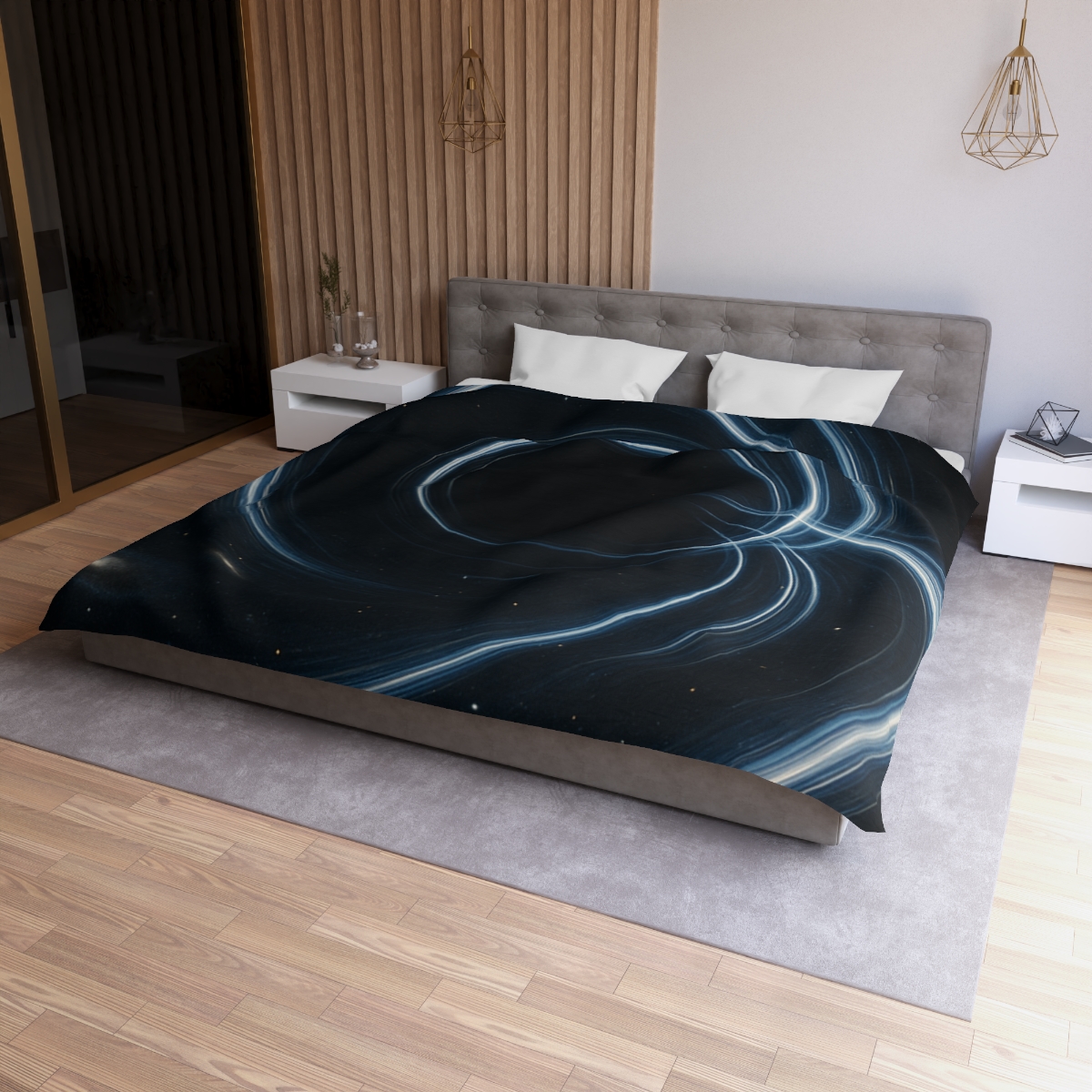 Gravitational Lensing Mirage stylish duvet covers