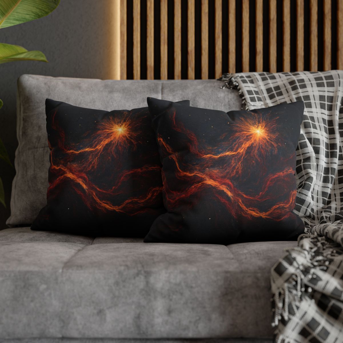 Ember Filament Bloom unique gift pillow cases
