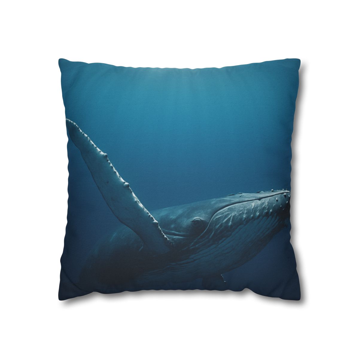Nebula Dive Humpback Whale soft cotton pillow cases