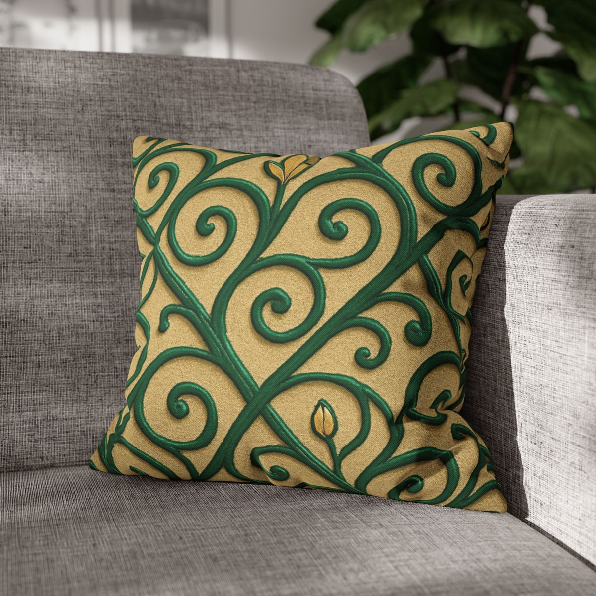 Vine Curl Lattice unique gift pillow cases