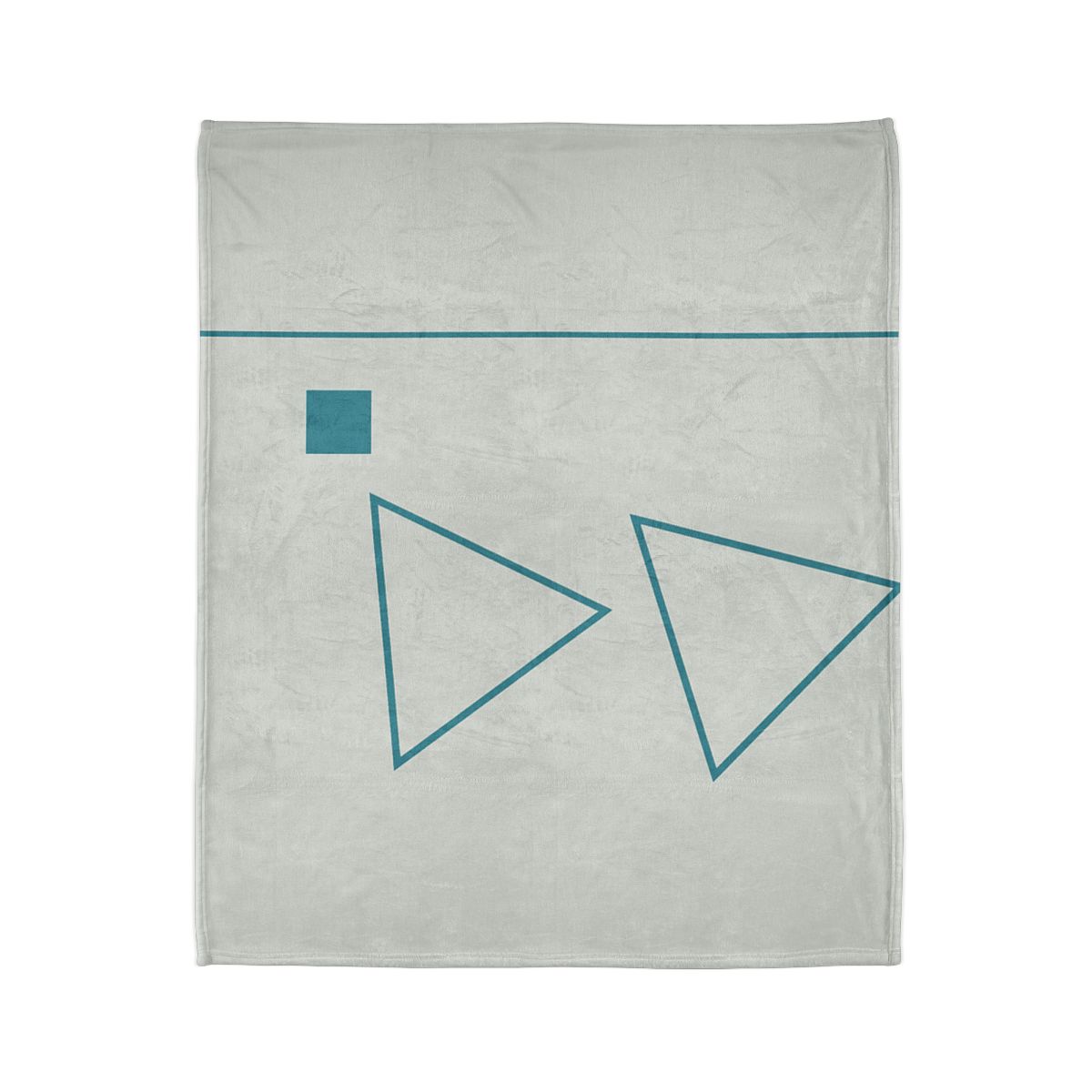 Staggered Triangles With Silent Axis personalized cozy blankets