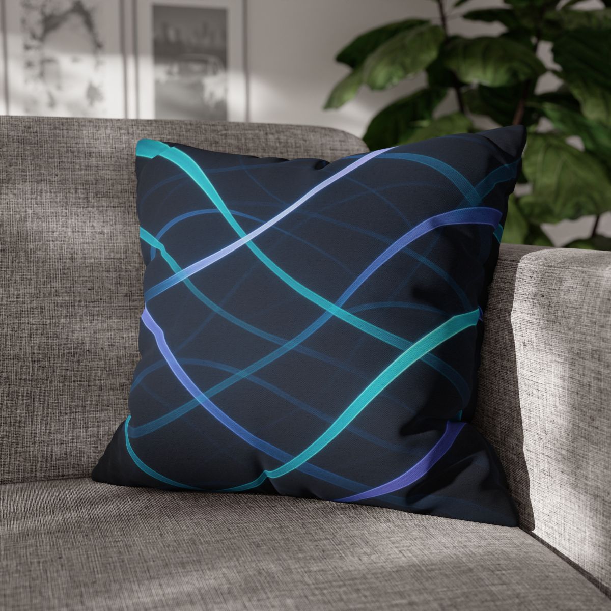 Gravitational Ribbon Lattice custom pillow cases