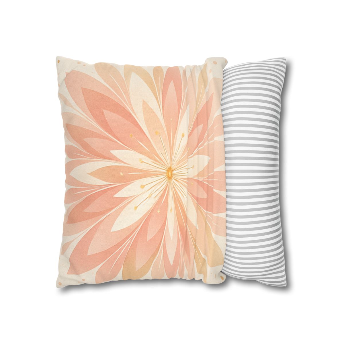 Petal Radius Starburst designer print pillow cases