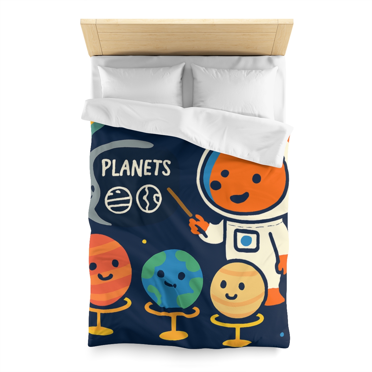 Comet Classroom With Astro Fox stylish duvet covers