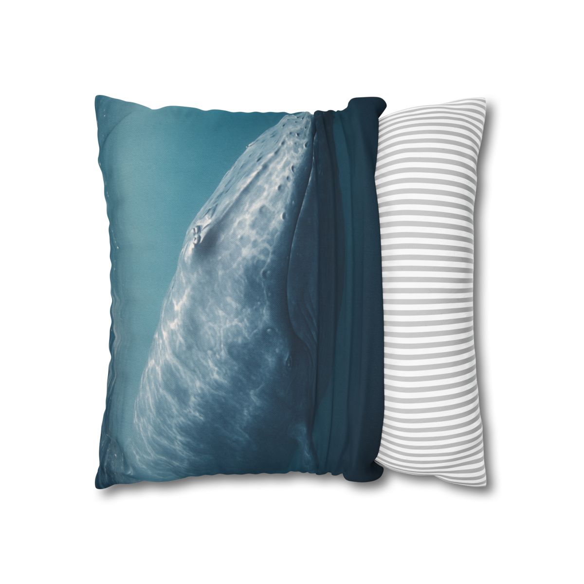 Ocean Song Blue Whale comfortable bedding pillow covers