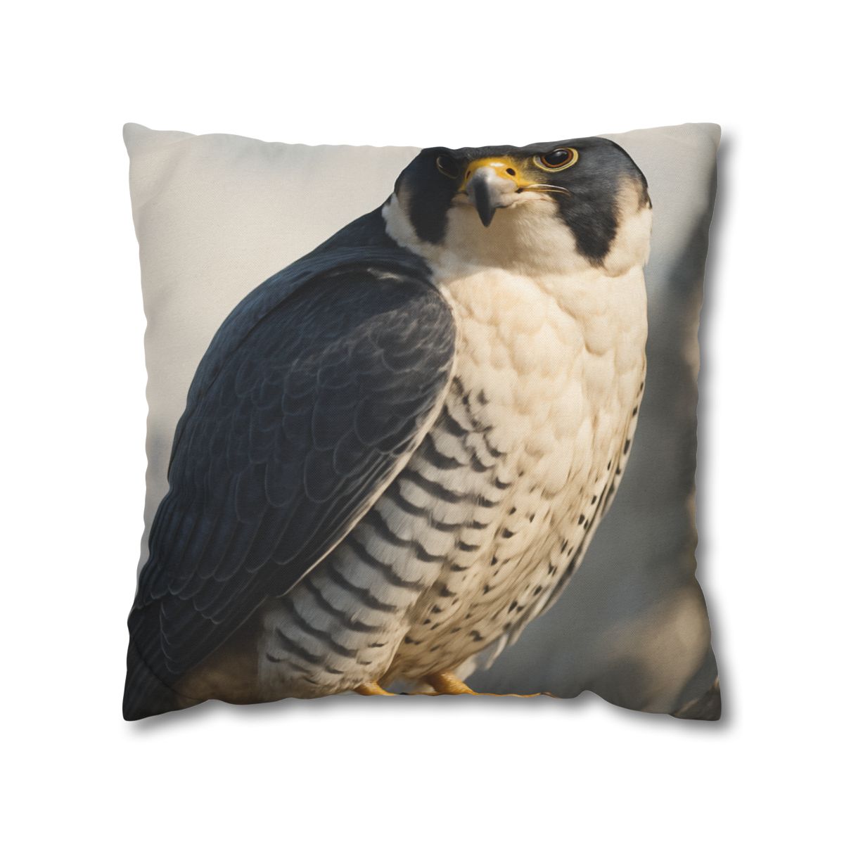 Velocity Gaze Peregrine Falcon soft cotton pillow cases