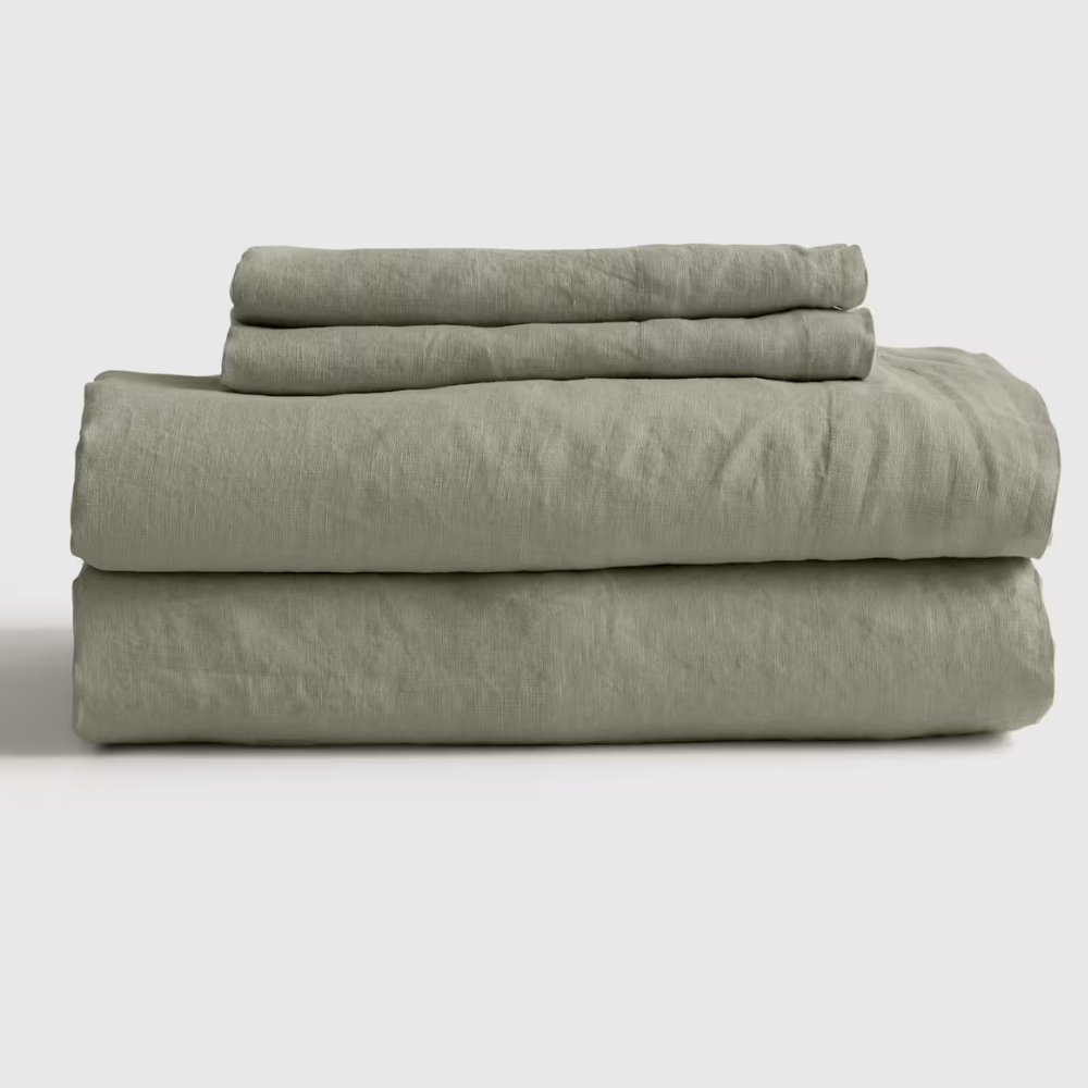 European Flax Linen Bed Sheet  Set 