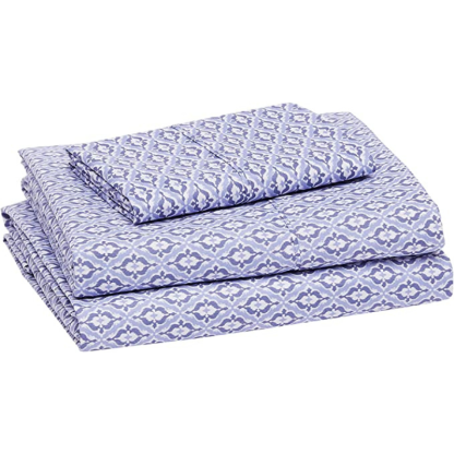 Lightweight Microfiber Printed Bed Sheet Set