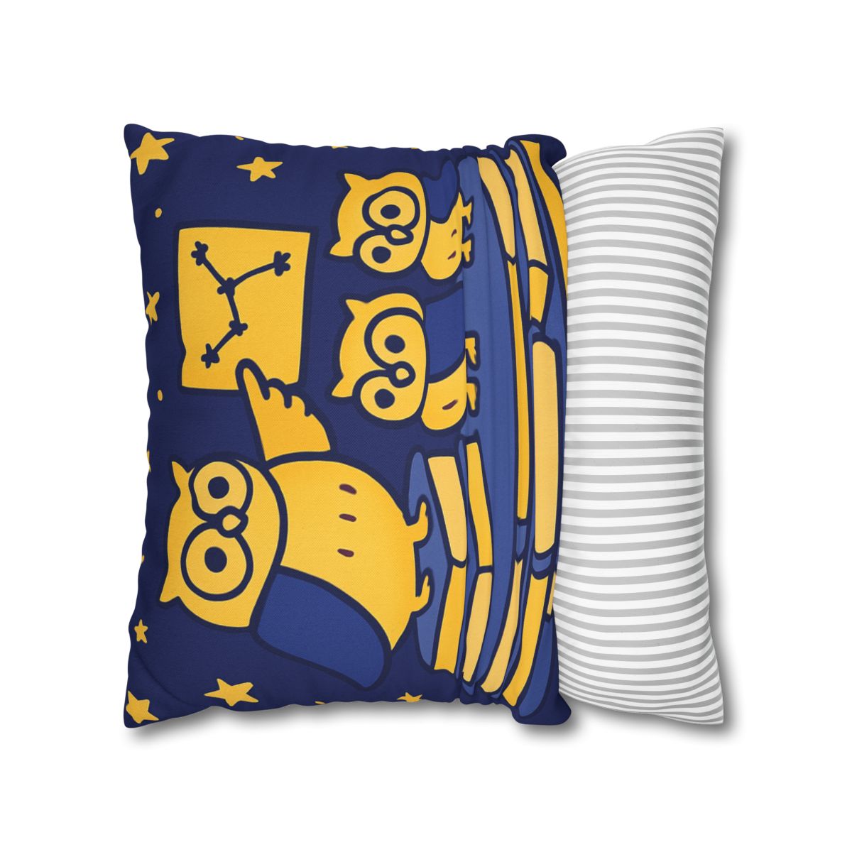 Starlight Library Run By Owls custom pillow cases
