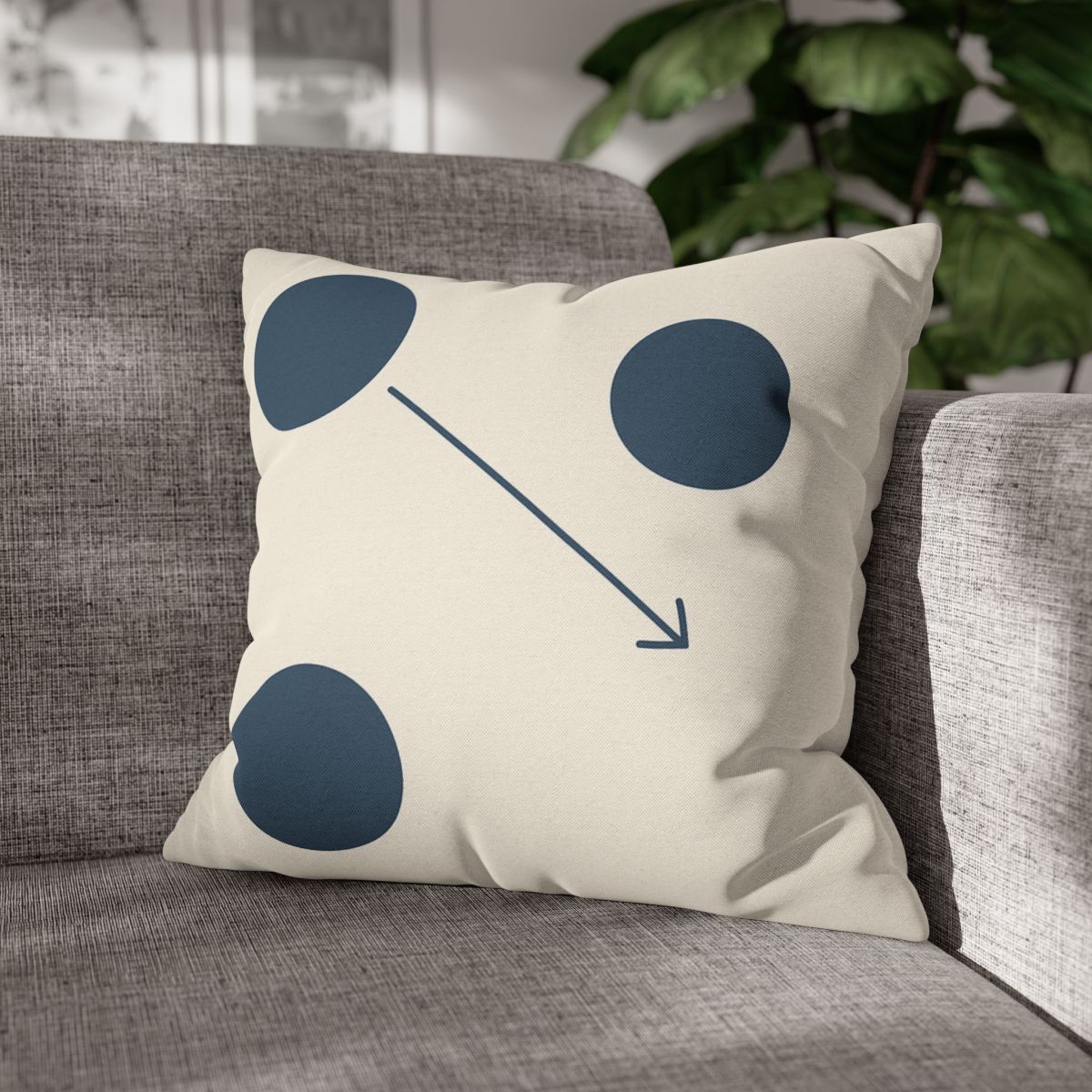 Orbital Triangle Drift unique gift pillow cases