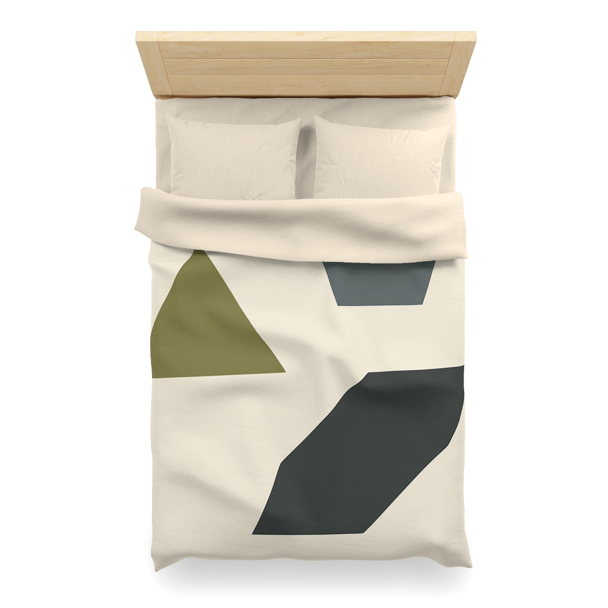 Sparse Polygon Cluster custom duvets