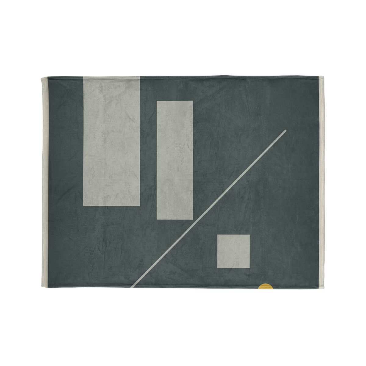 Staggered Blocks With Quiet Diagonal designer printed blankets