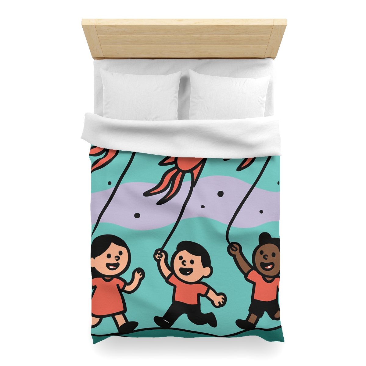 Nebula Kite Race custom duvets