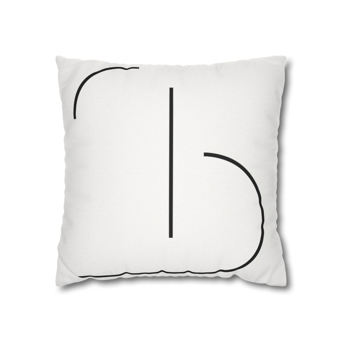 Twin Arc Horizon Offset stylish decorative pillowcases
