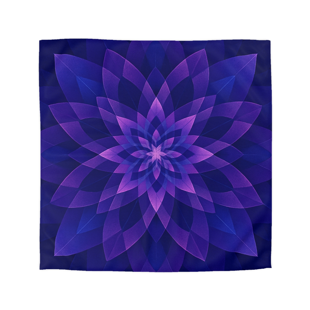 Petal Prism Overlap personalized bedding duvets