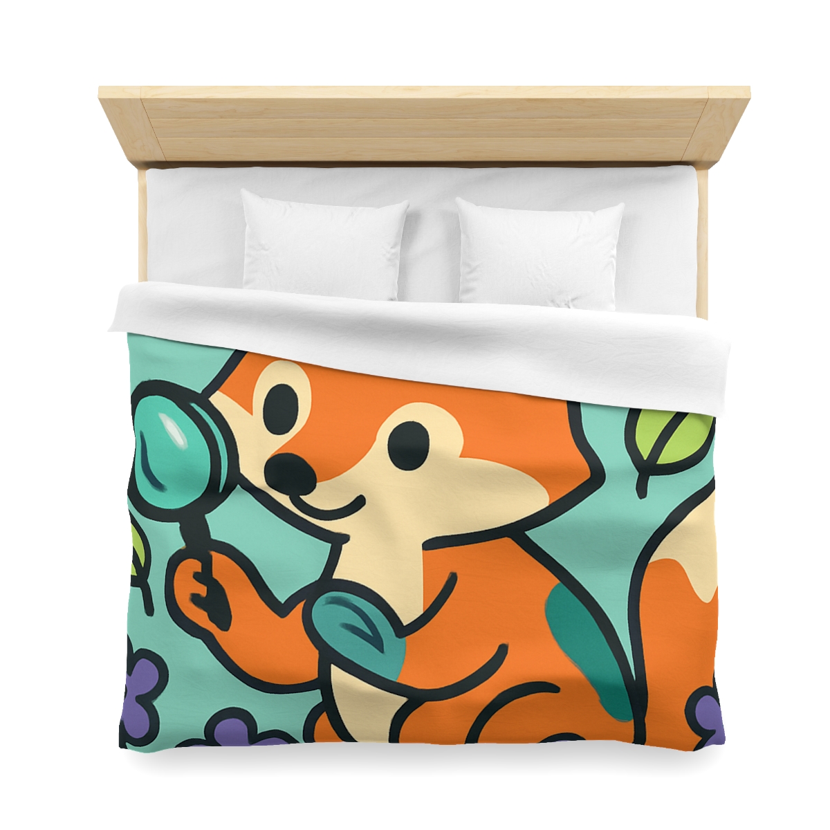 Galaxy Garden Fox trendy bedroom duvets