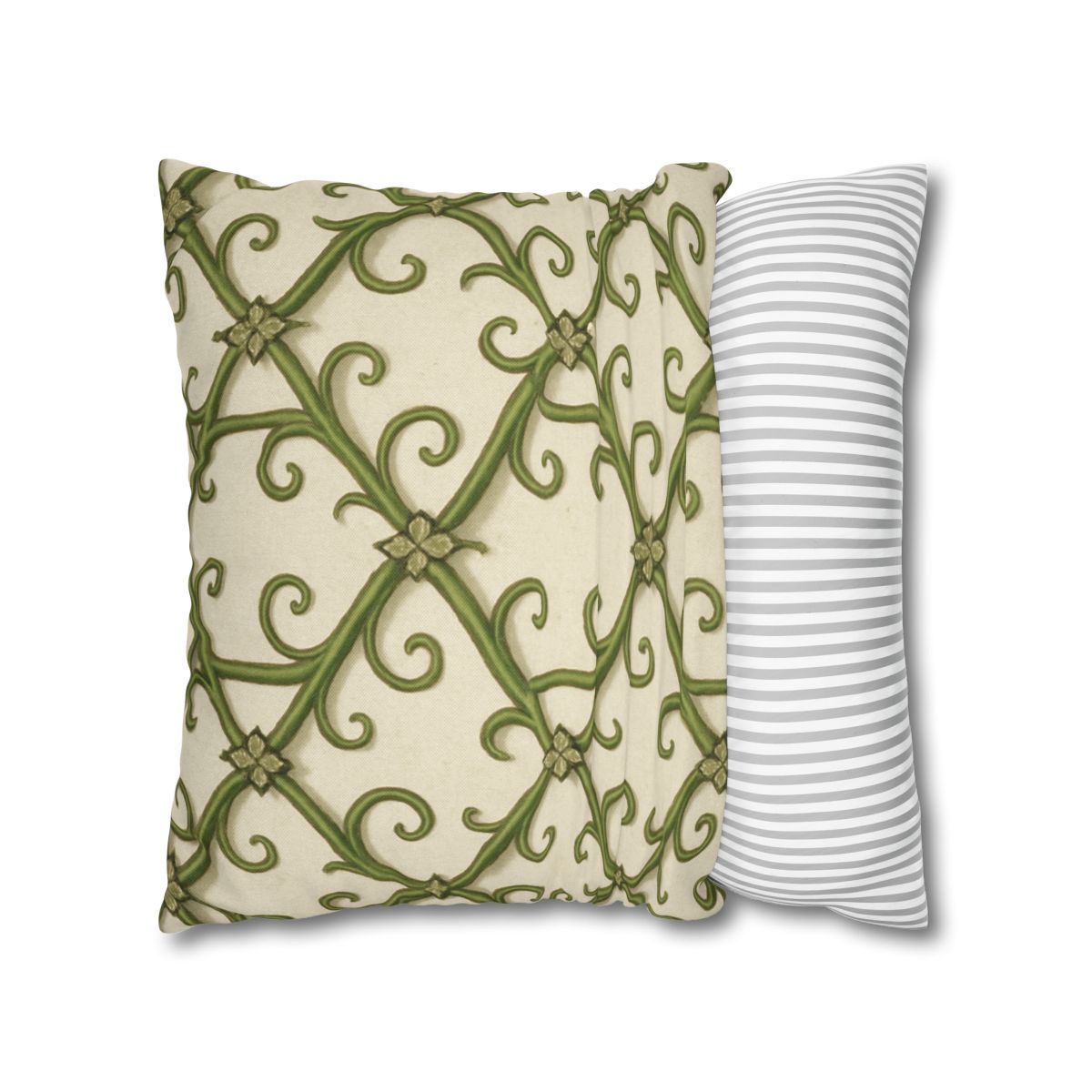 Vine Lattice Panorama personalized pillow covers