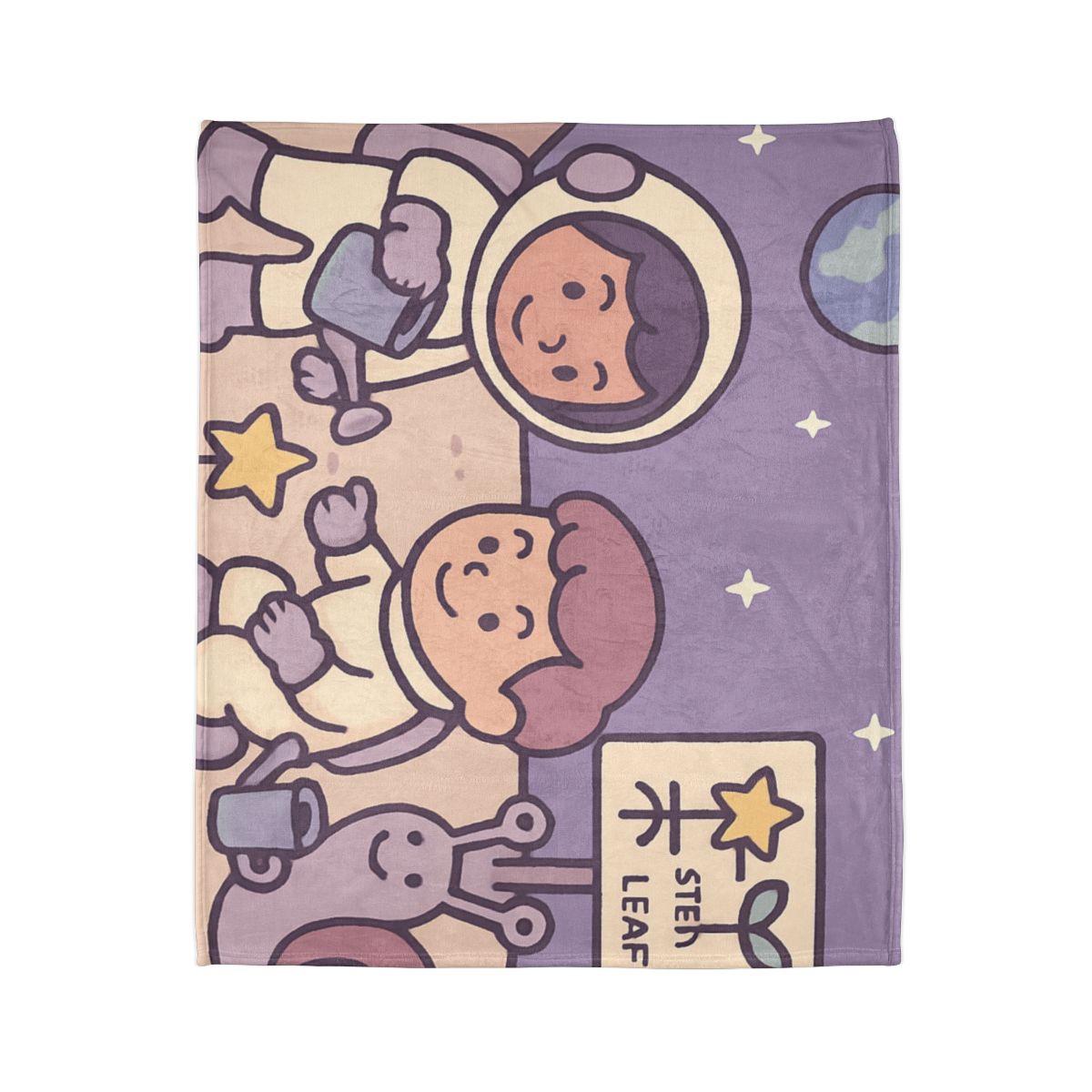 Moon Gardeners Planting Stardust Seeds custom blankets