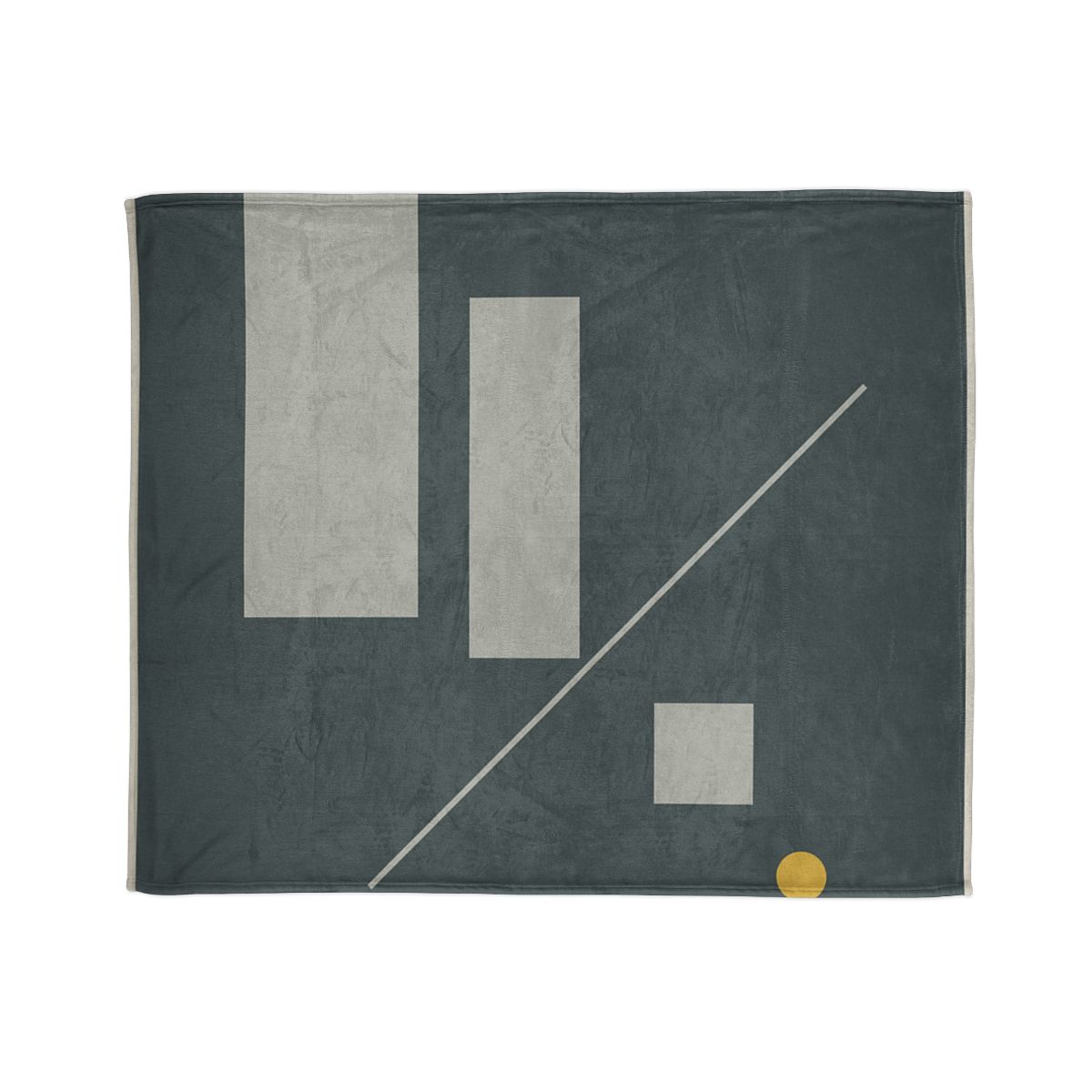 Staggered Blocks With Quiet Diagonal designer printed blankets