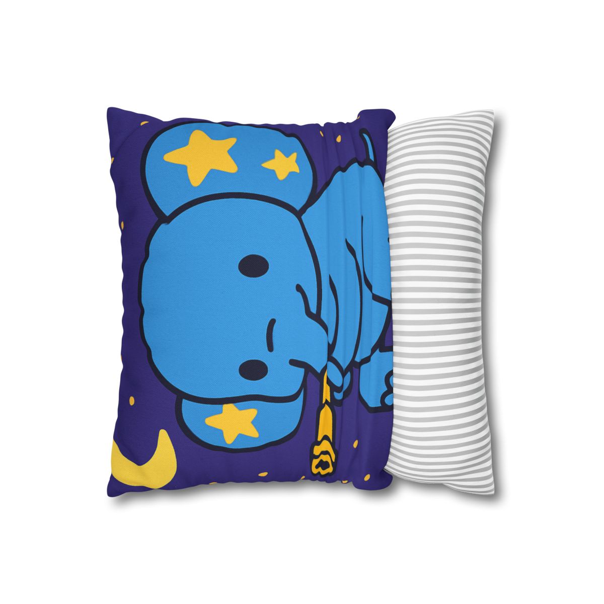 Starlight Safari Elephant designer print pillow cases