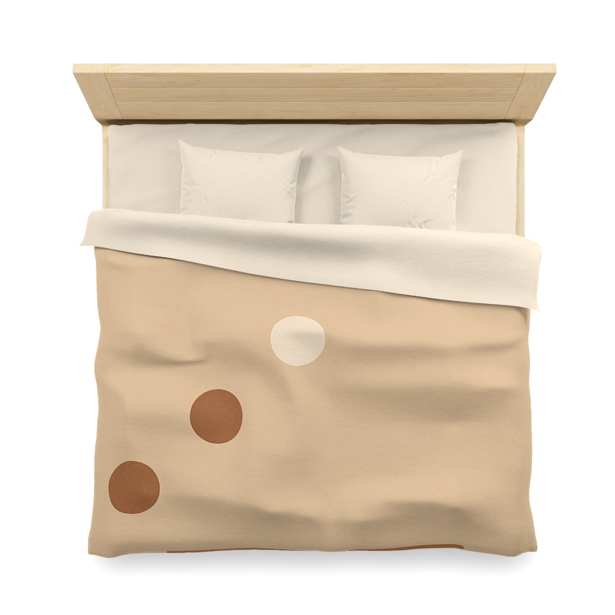 Diagonal Cluster With Hidden Void designer printed duvets