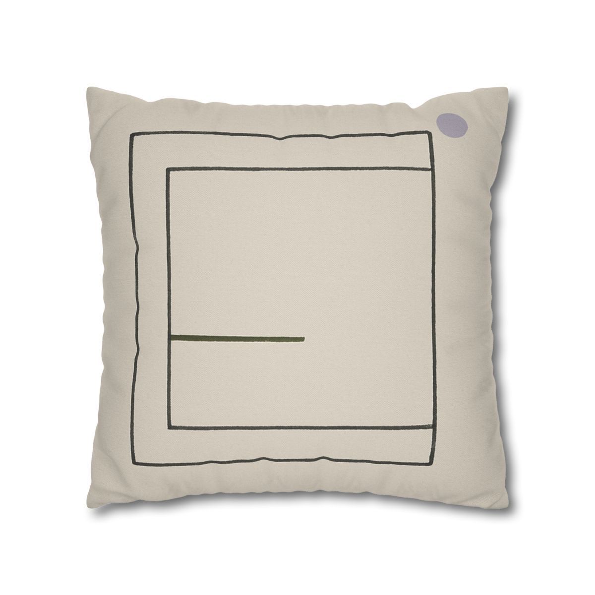 Nested Square And Crossing Short Line comfortable bedding pillow covers