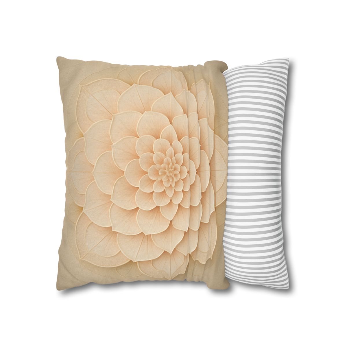 Petal Mosaic Halo soft cotton pillow cases
