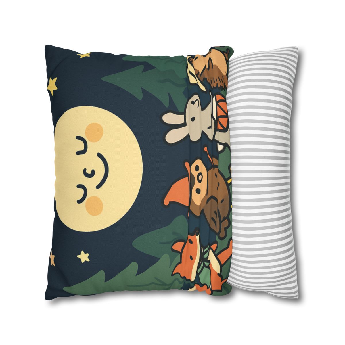 Moonlight Forest Parade trendy patterned pillow cases