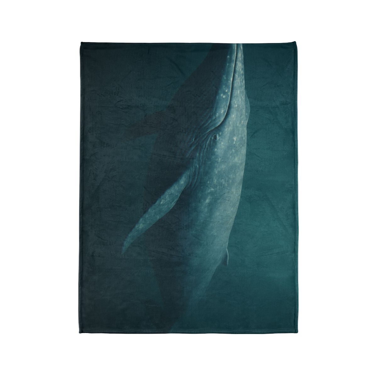 Ocean Song Blue Whale stylish throw blankets