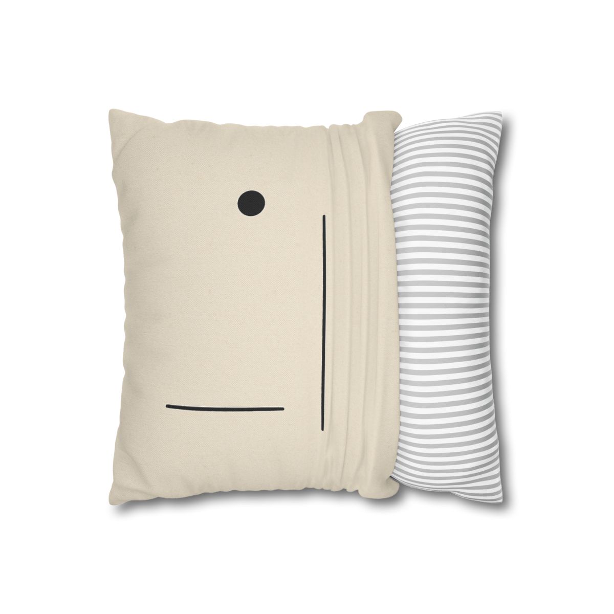 Triad Line And Dot Alignment trendy patterned pillow cases